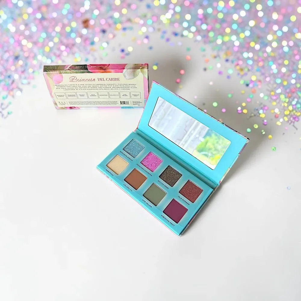 ALAMAR COSMETICS Princesa del Caribe Pressed Pigment Palette Full Size 8 g NIB